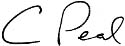 signature of Chip Peal